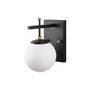 Opviq Zahar - 13113 Lámpara de pared Negro, Antiguo y Blanco